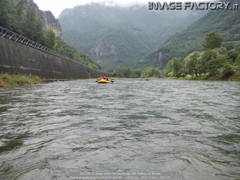 2012-06-23 Stage estivo hockey Asiago 069 Rafting sul Brenta